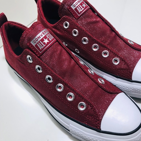 Converse Final Frontier Brick Red Platform Slip - Picture 8 of 8